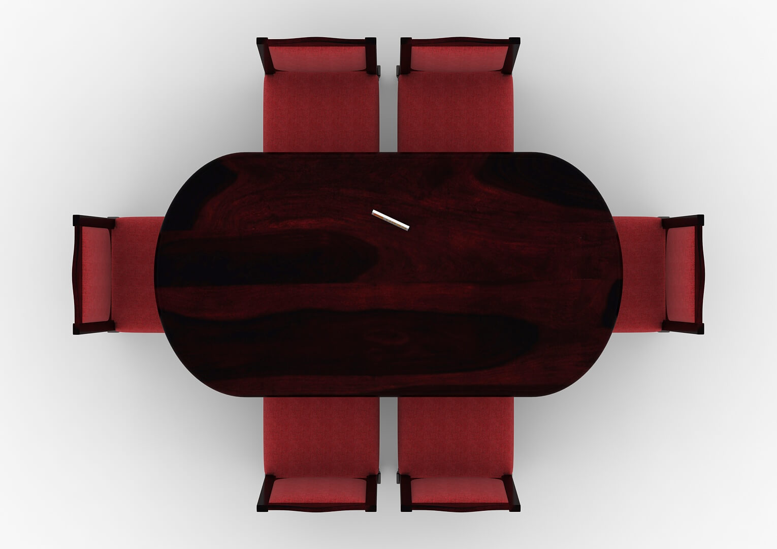 Mehavi-6-Seater-Oval-Dining-Set-Walnut-Red_4
