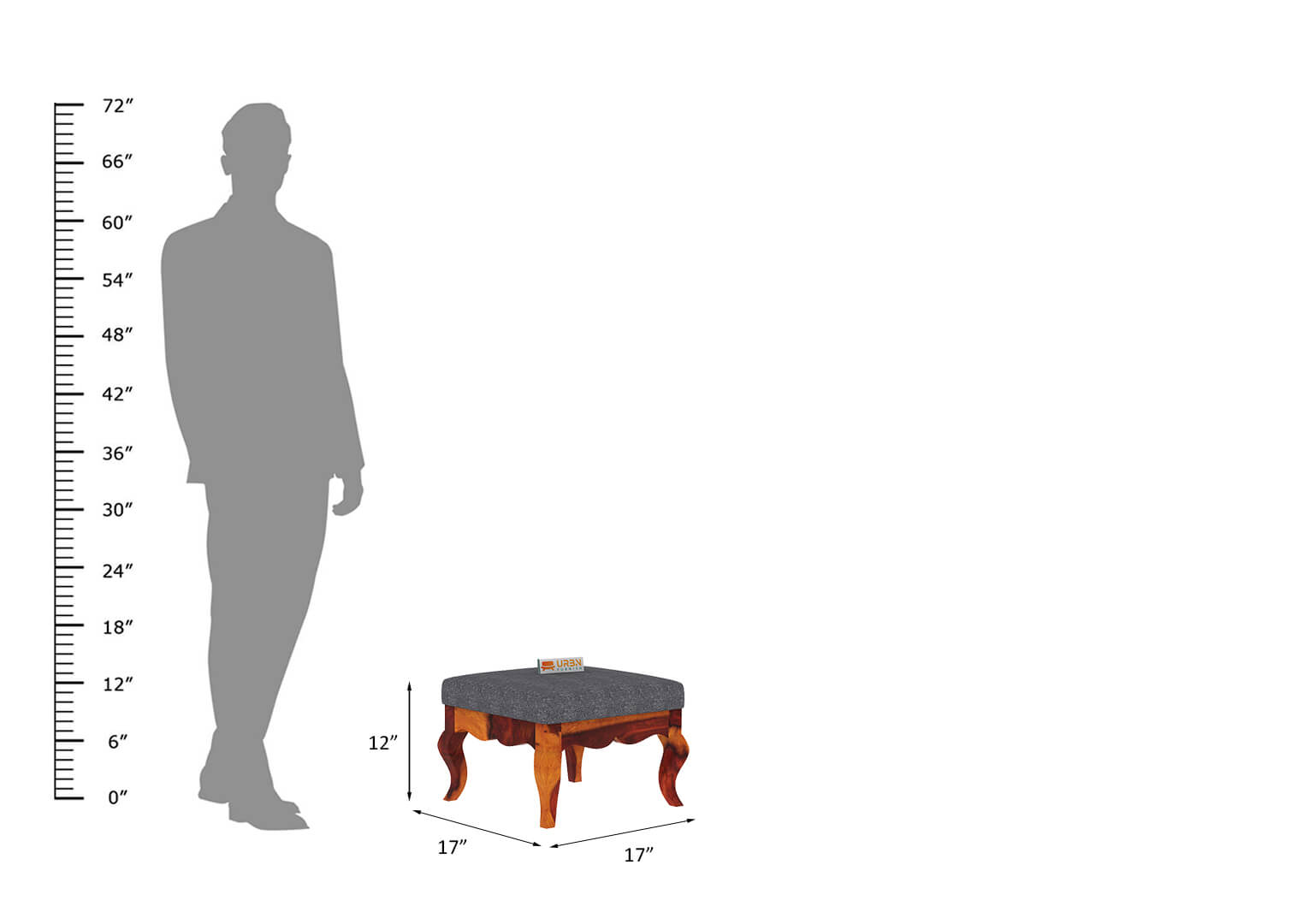 Mehavi Foot Stool - Urbnfurnish