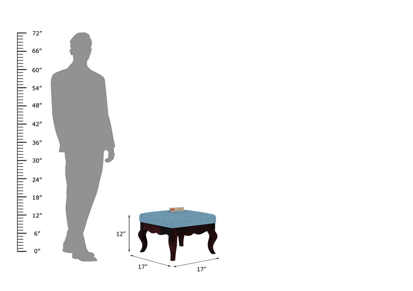 Mehavi Foot Stool - Urbnfurnish