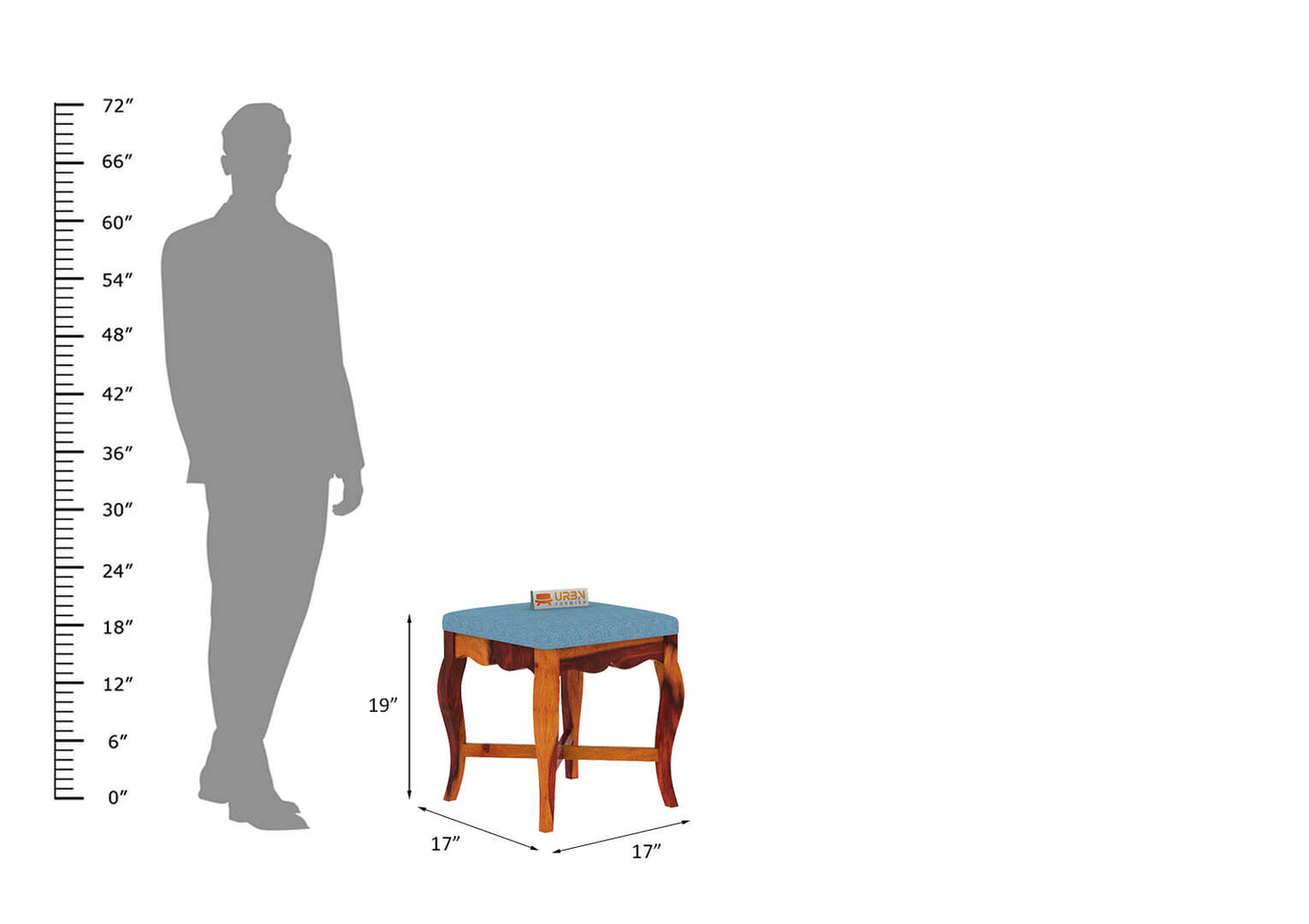 Mehavi Stool - Urbnfurnish