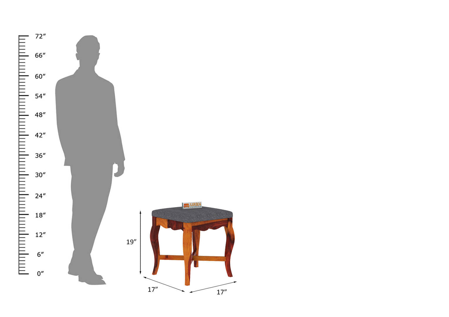 Mehavi Stool - Urbnfurnish