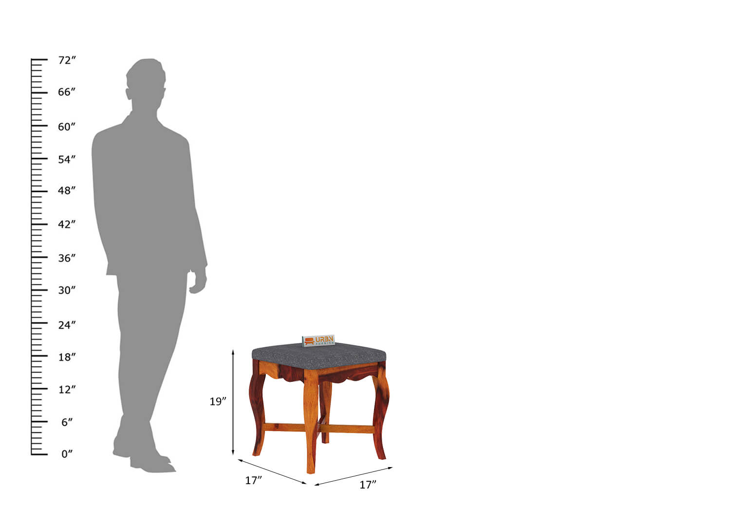 Mehavi Stool - Urbnfurnish