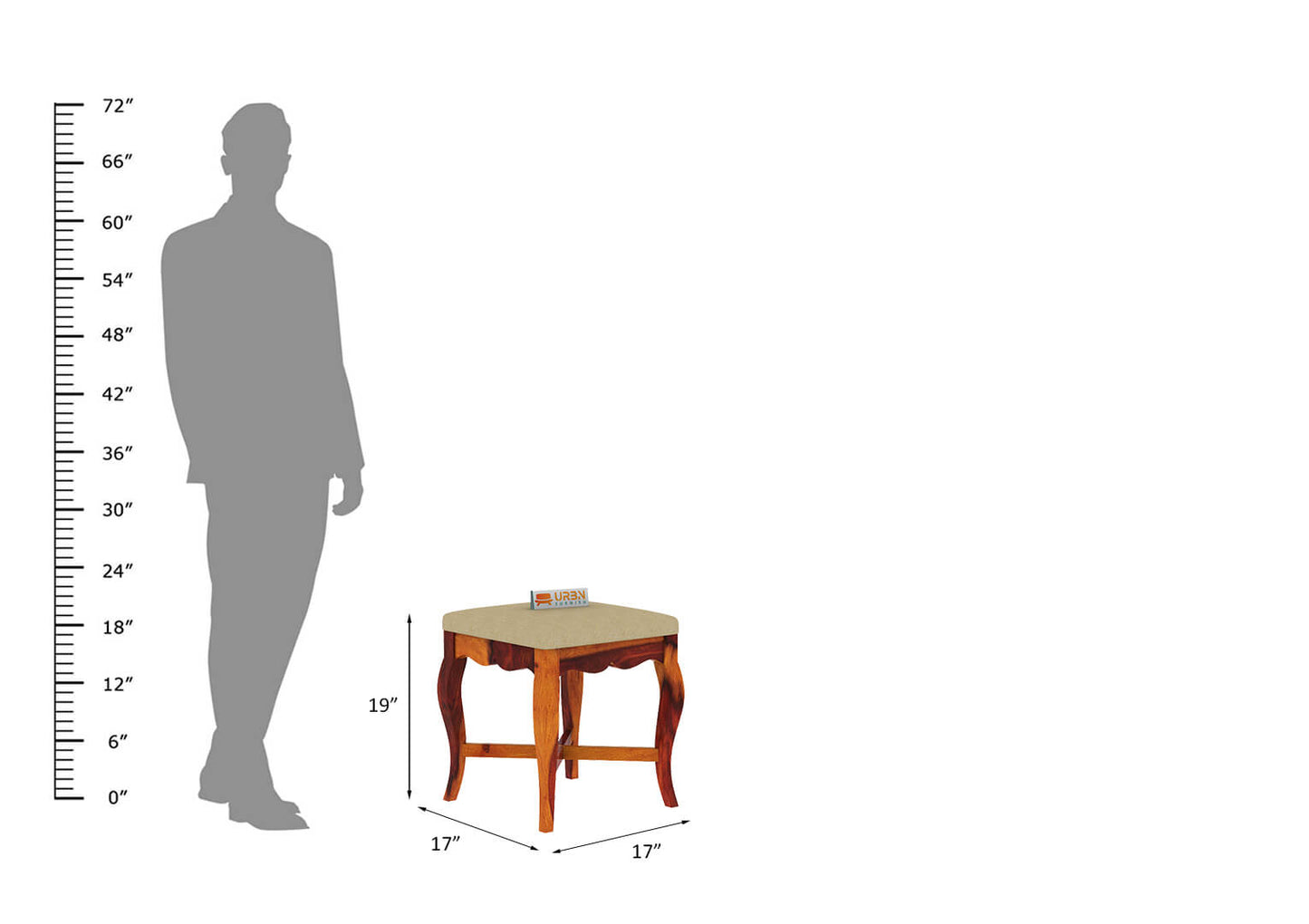 Mehavi Stool - Urbnfurnish