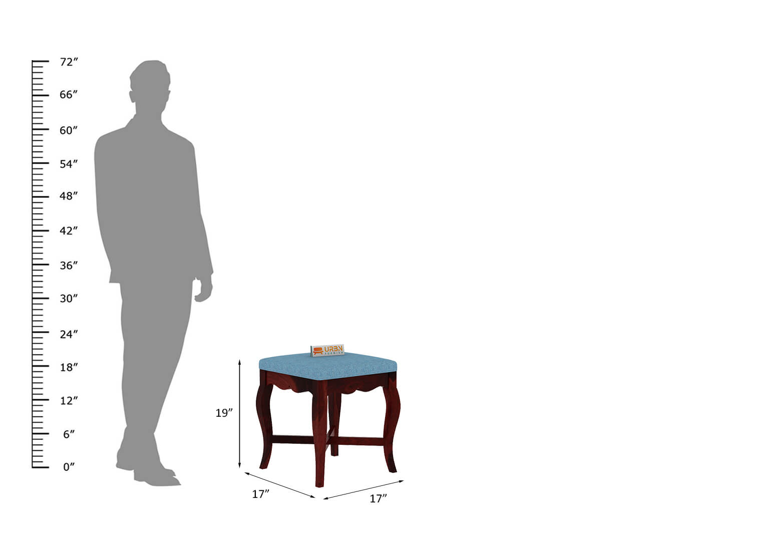 Mehavi Stool - Urbnfurnish