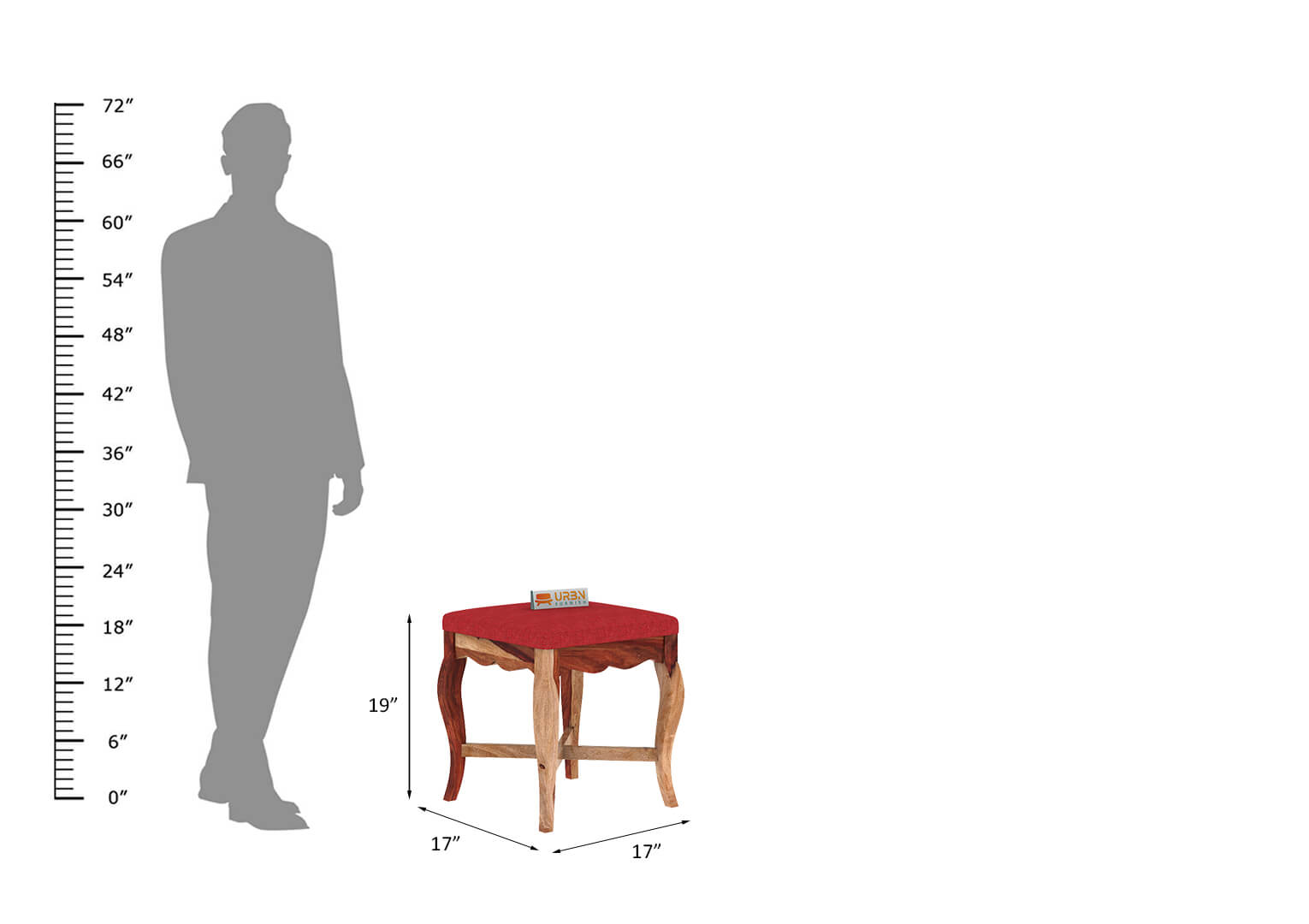 Mehavi Stool - Urbnfurnish
