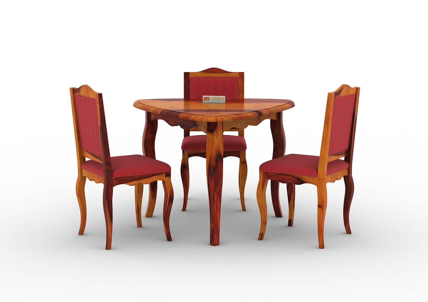 Mehavi-Triangular-Dining-Set-Honey-Red_2
