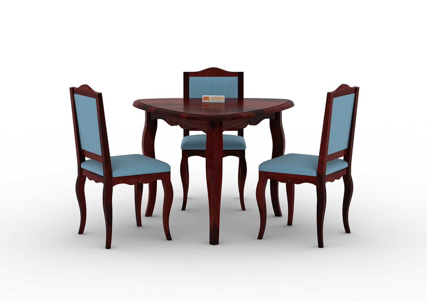 Mehavi-Triangular-Dining-Set-Mahogany-Blue_2_e7c55f2c-0a7a-4954-8f92-b22f3e5b6d0a