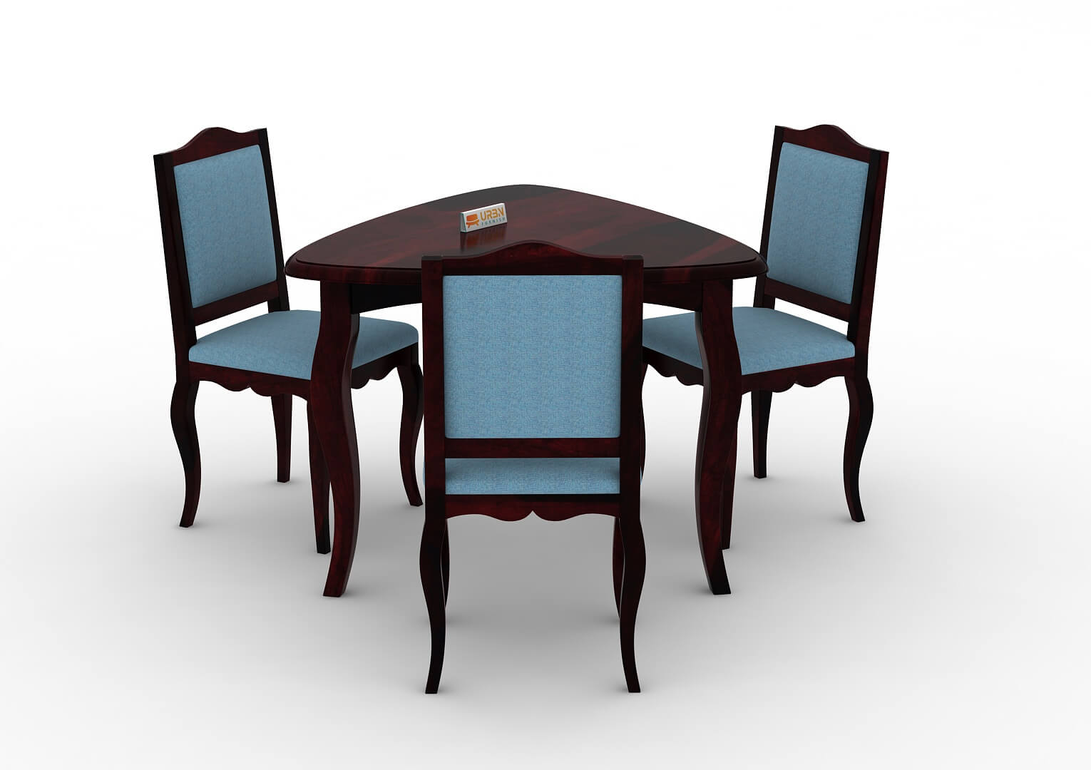 Mehavi-Triangular-Dining-Set-Walnut-Blue_3_f7eb638a-cc32-422f-ba1d-15cc0a2b4524