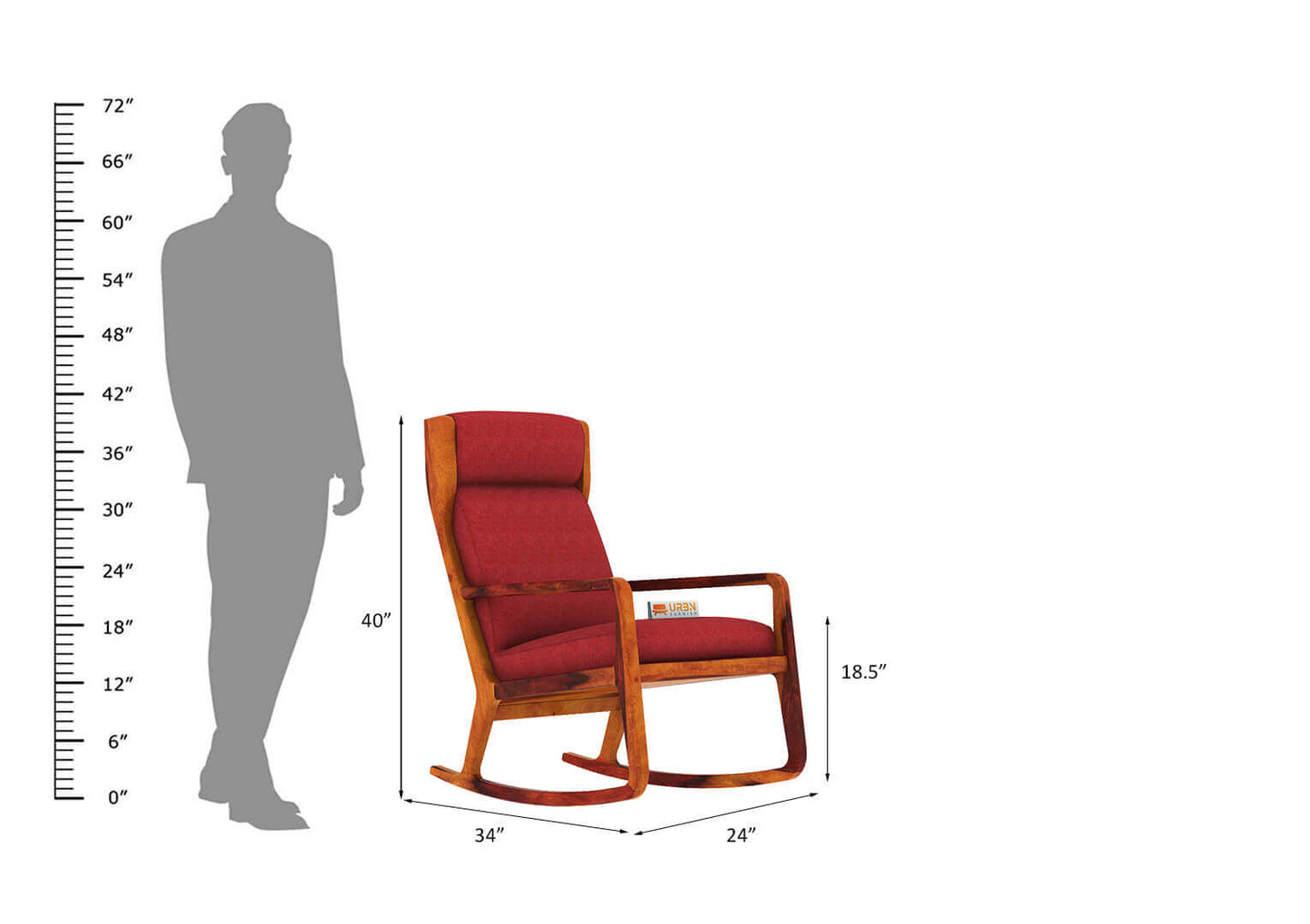 Metanoia Rocking Chair - Urbnfurnish