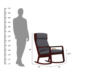 Metanoia Rocking Chair - Urbnfurnish