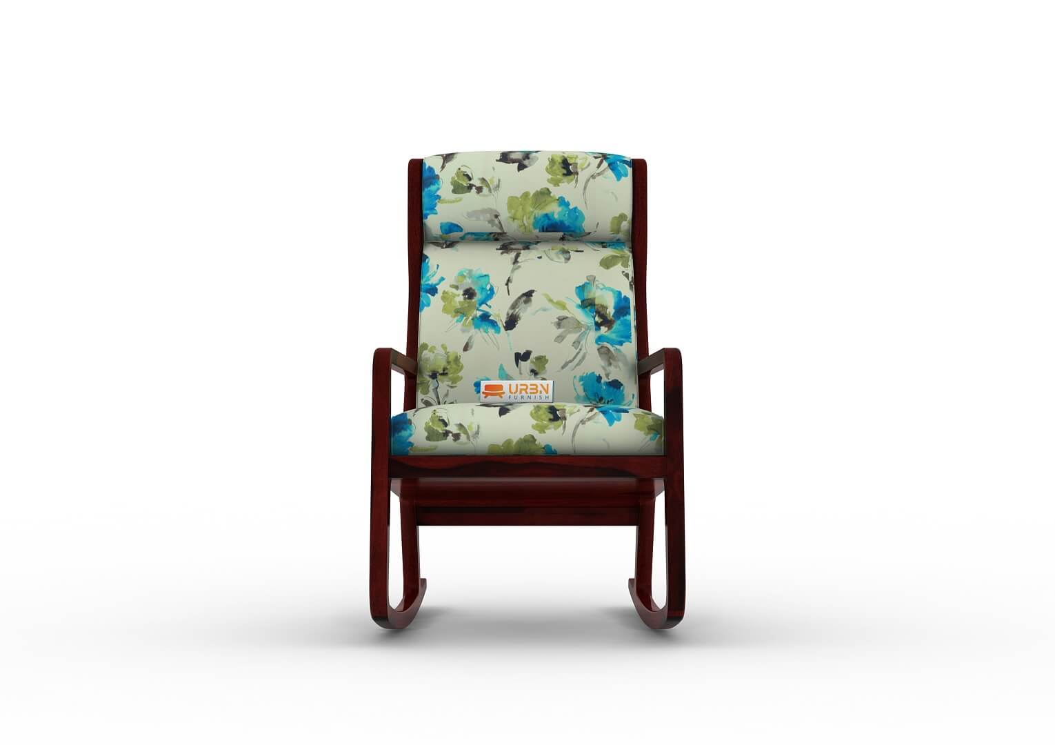 Metanoia Rocking Chair (Printed Fabric) - Urbnfurnish