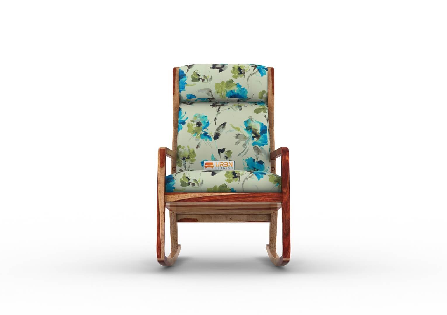 Metanoia Rocking Chair (Printed Fabric) - Urbnfurnish