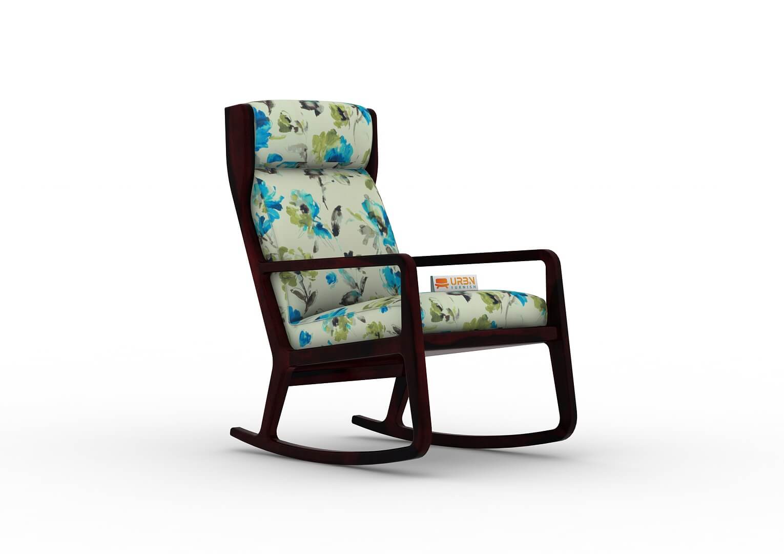 Metanoia Rocking Chair (Printed Fabric) - Urbnfurnish