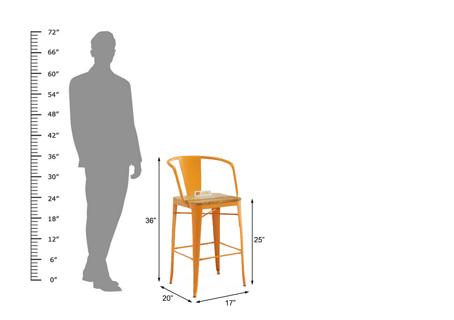 Mikado-Bar-Chair-Orange-Mango_4