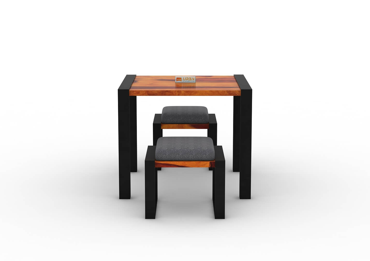 Milate-2-Seater-Dining-Set-Black-Honey-Gray_2
