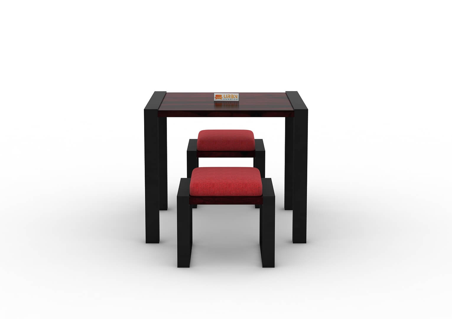 Milate-2-Seater-Dining-Set-Black-Walnut-Red_2