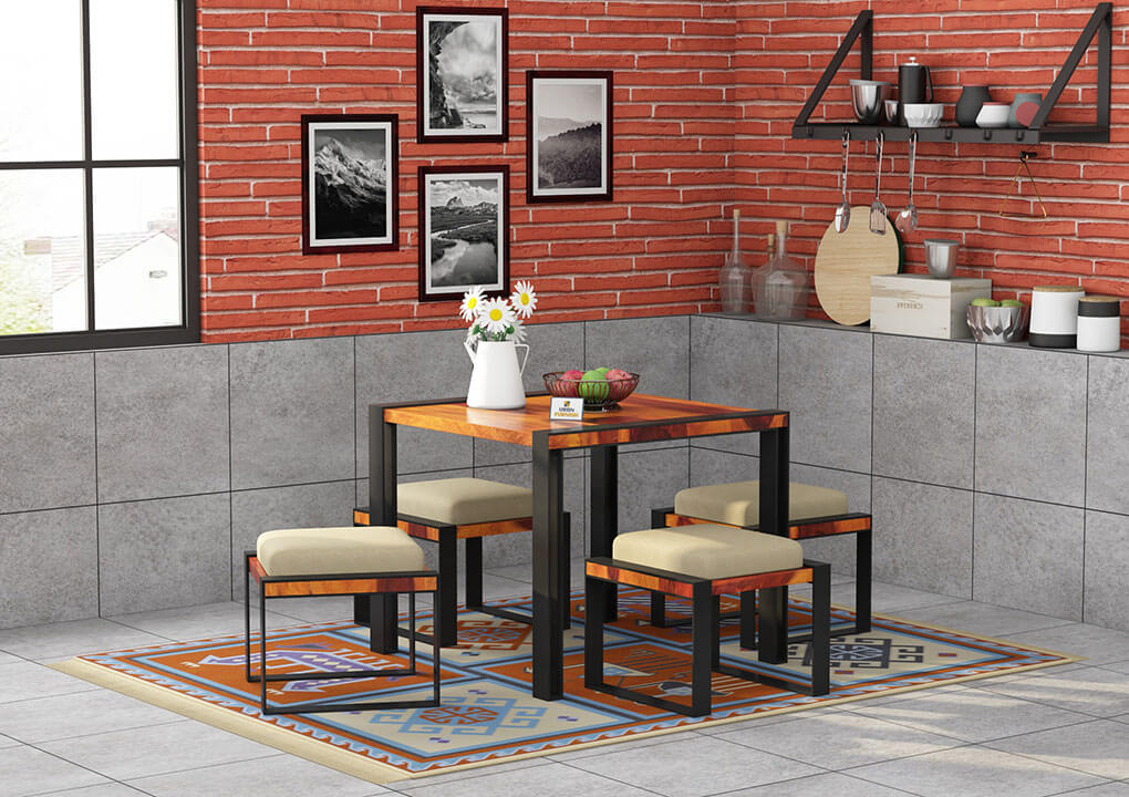 Milate-4-Seater-Dining-Set-Black-Honey-Ivory_1_a807b6c2-c55a-4076-8221-01b5f8611757