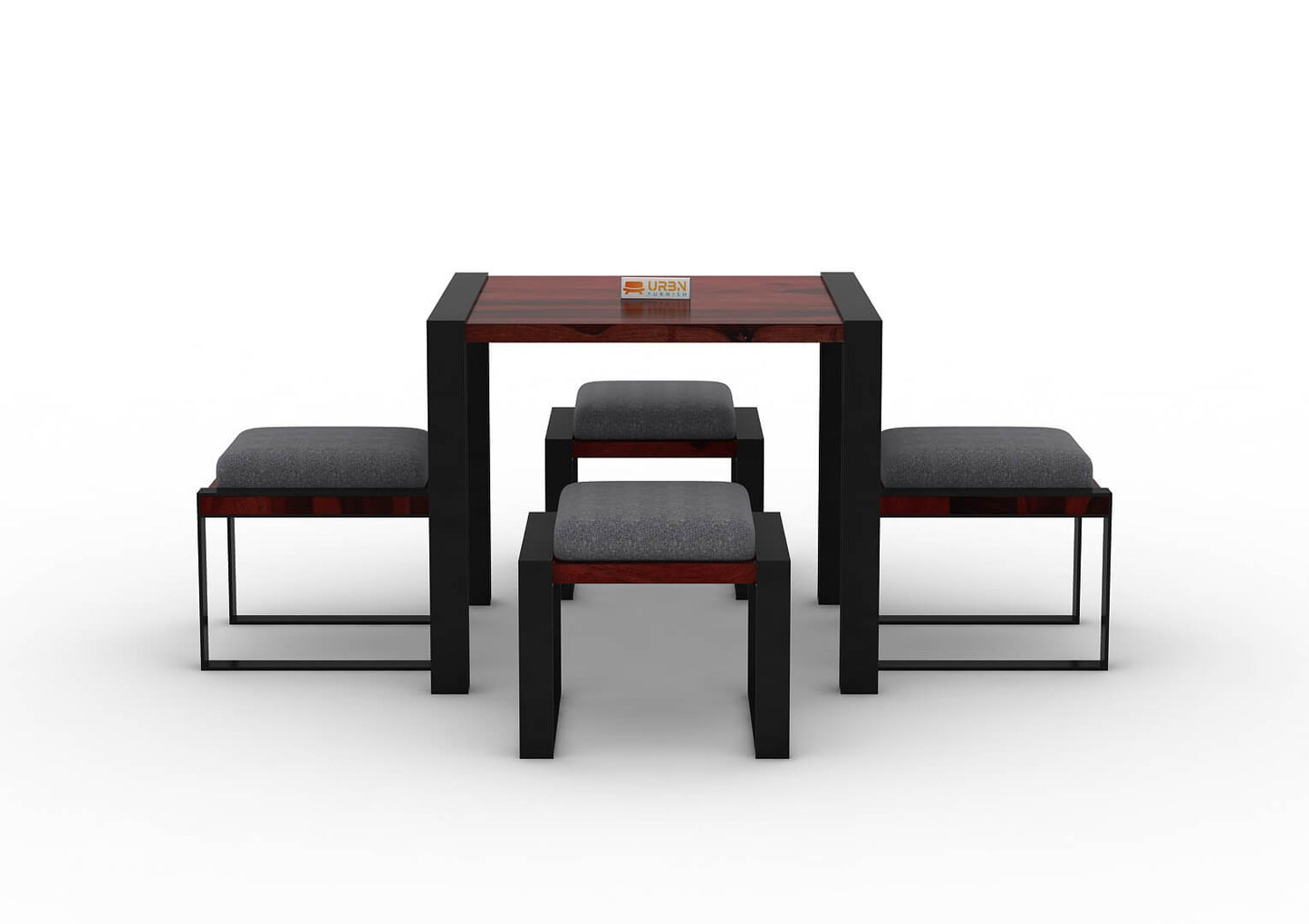 Milate-4-Seater-Dining-Set-Black-Mahogany-Gray_2_2ba620b0-5c70-40ed-b6e7-f7801afc854a