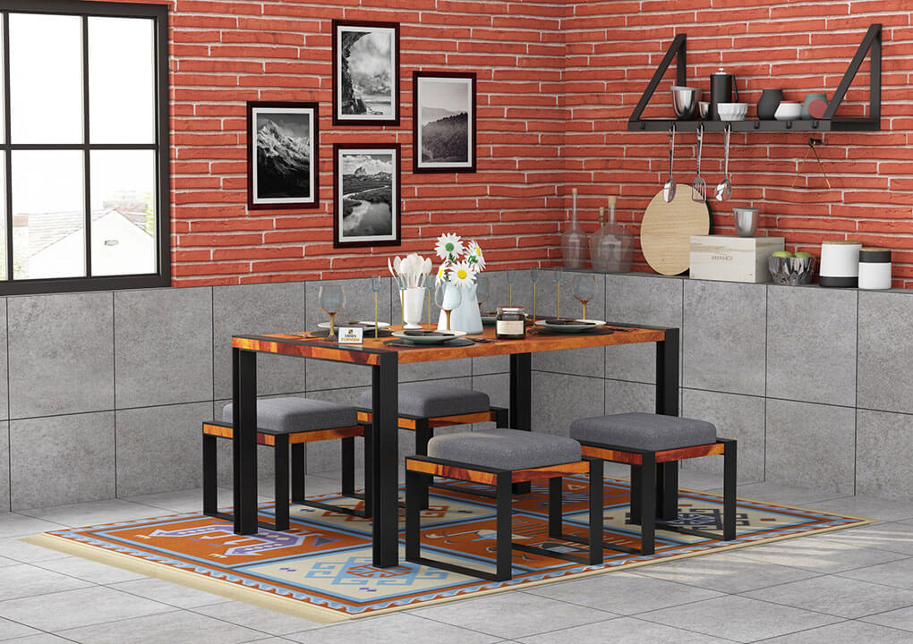 Milate-4-Seater-Dining-Set-Op-1-Black-Honey-Gray_1