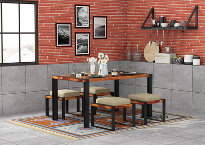 Milate-4-Seater-Dining-Set-Op-1-Black-Honey-Ivory_1