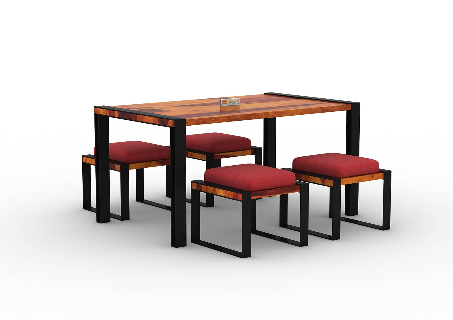 Milate-4-Seater-Dining-Set-Op-1-Black-Honey-Red_3