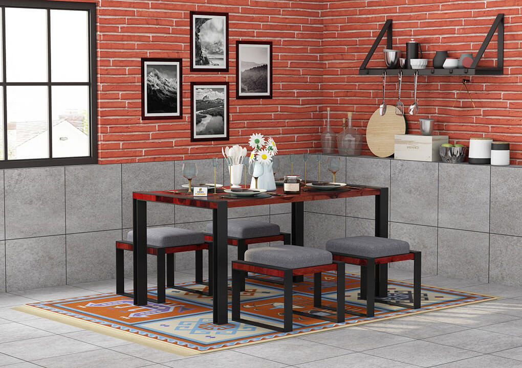 Milate-4-Seater-Dining-Set-Op-1-Black-Mahogany-Gray_1