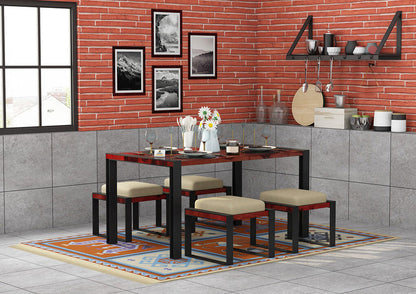 Milate-4-Seater-Dining-Set-Op-1-Black-Mahogany-Ivory_1