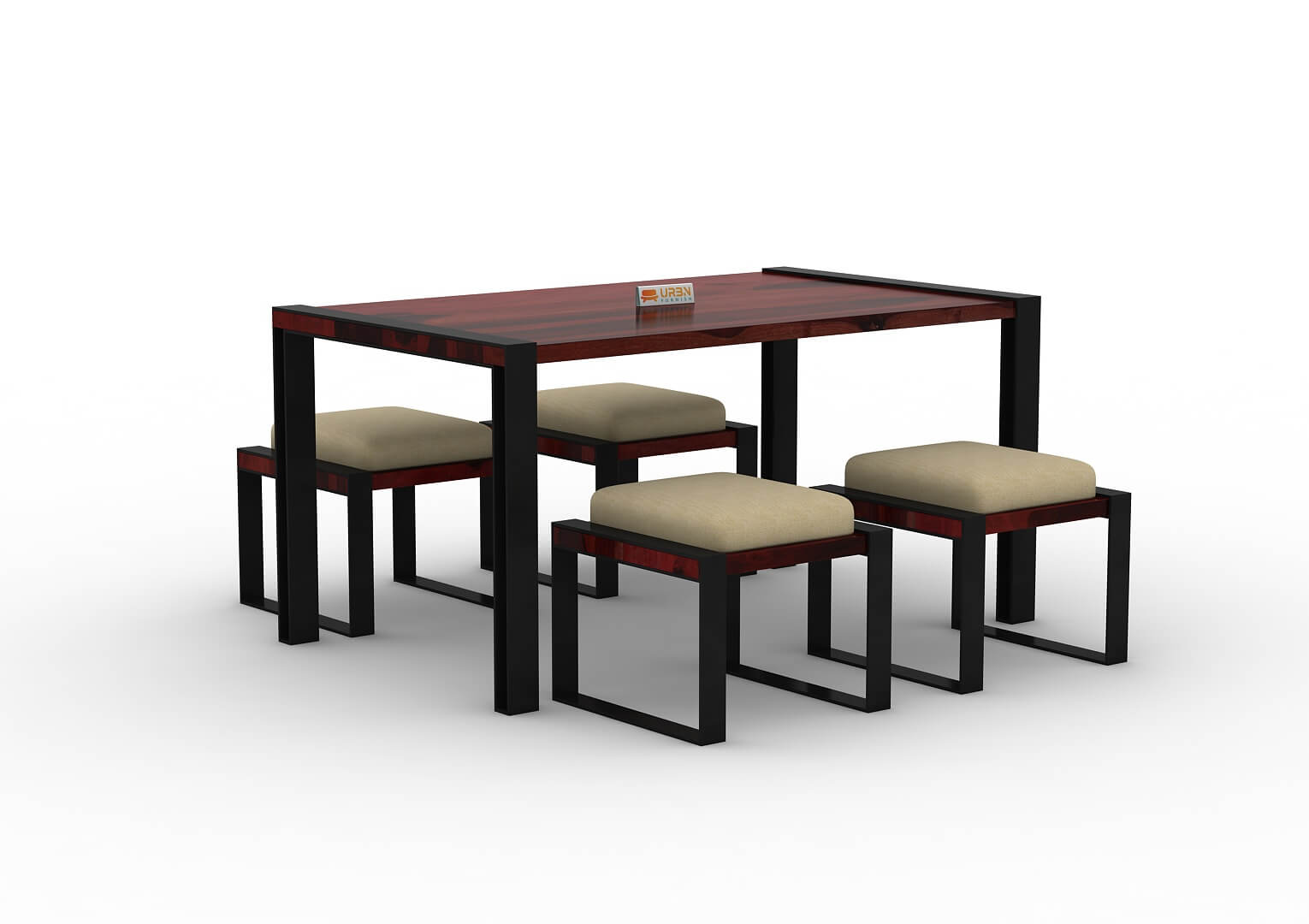 Milate-4-Seater-Dining-Set-Op-1-Black-Mahogany-Ivory_3