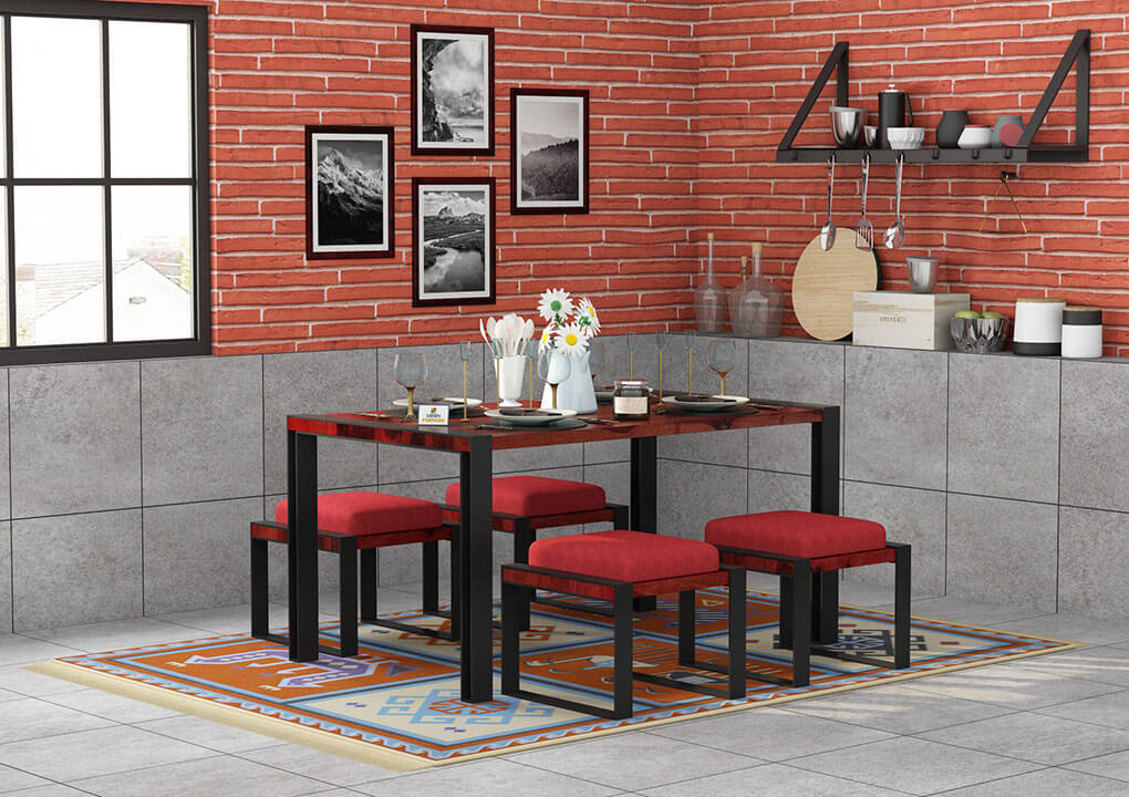 Milate-4-Seater-Dining-Set-Op-1-Black-Mahogany-Red_1
