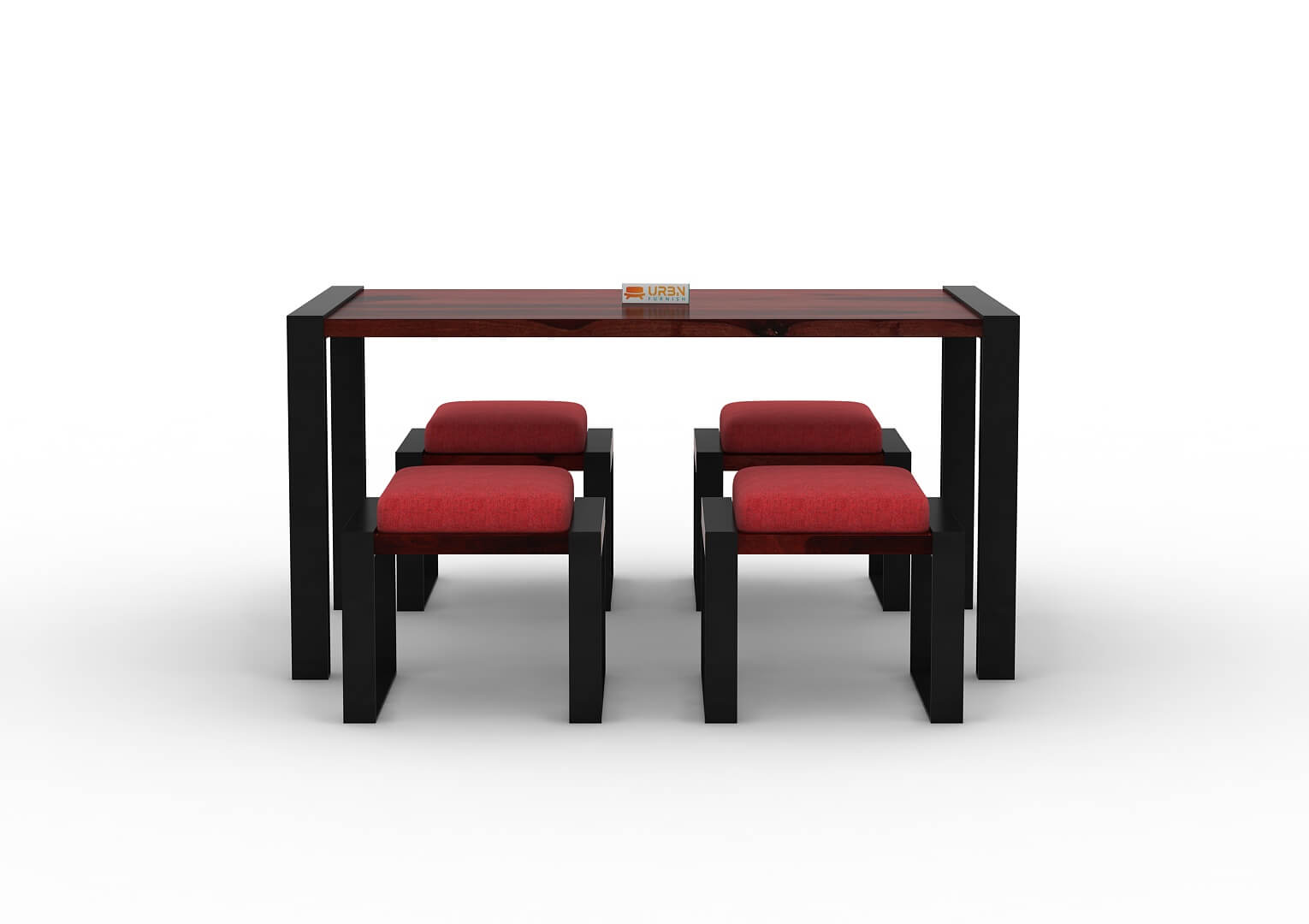 Milate-4-Seater-Dining-Set-Op-1-Black-Mahogany-Red_2
