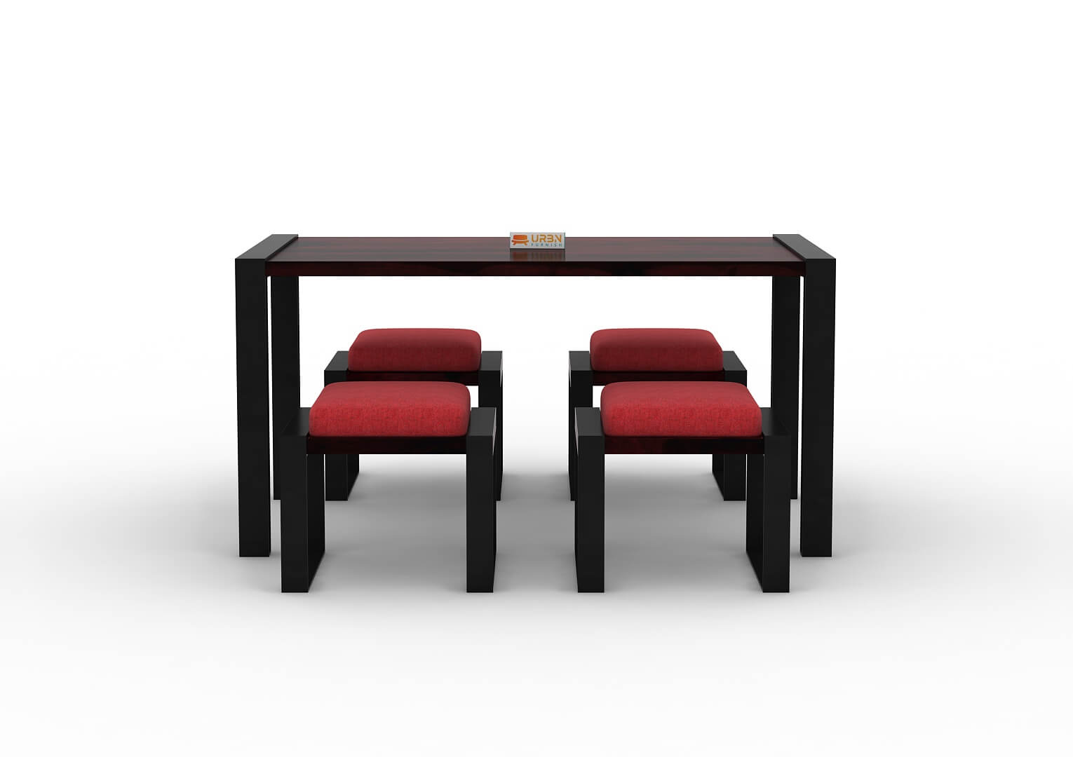 Milate-4-Seater-Dining-Set-Op-1-Black-Walnut-Red_2