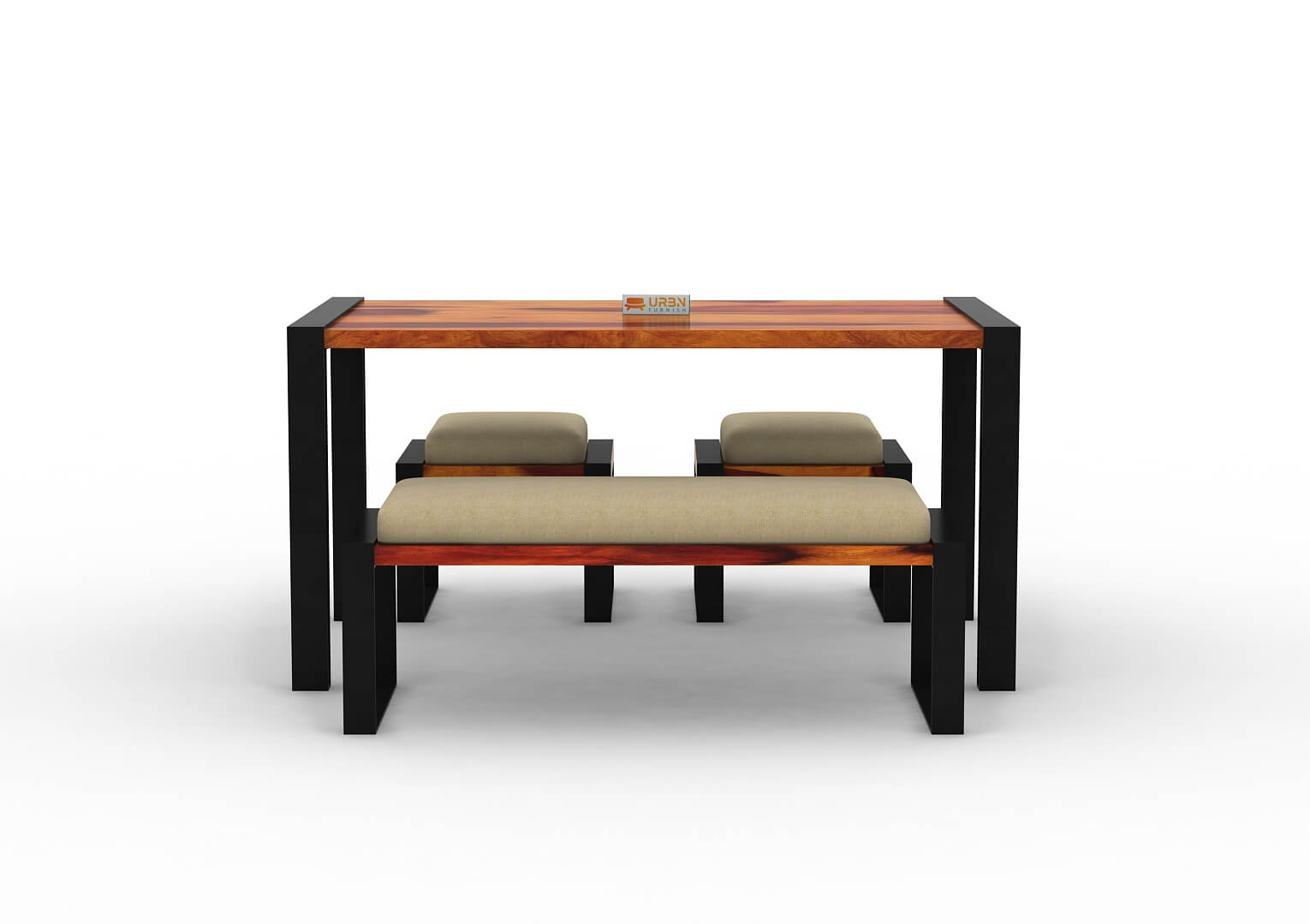 Milate-4-Seater-Dining-Set-With-Bench-Black-Honey-Ivory_2