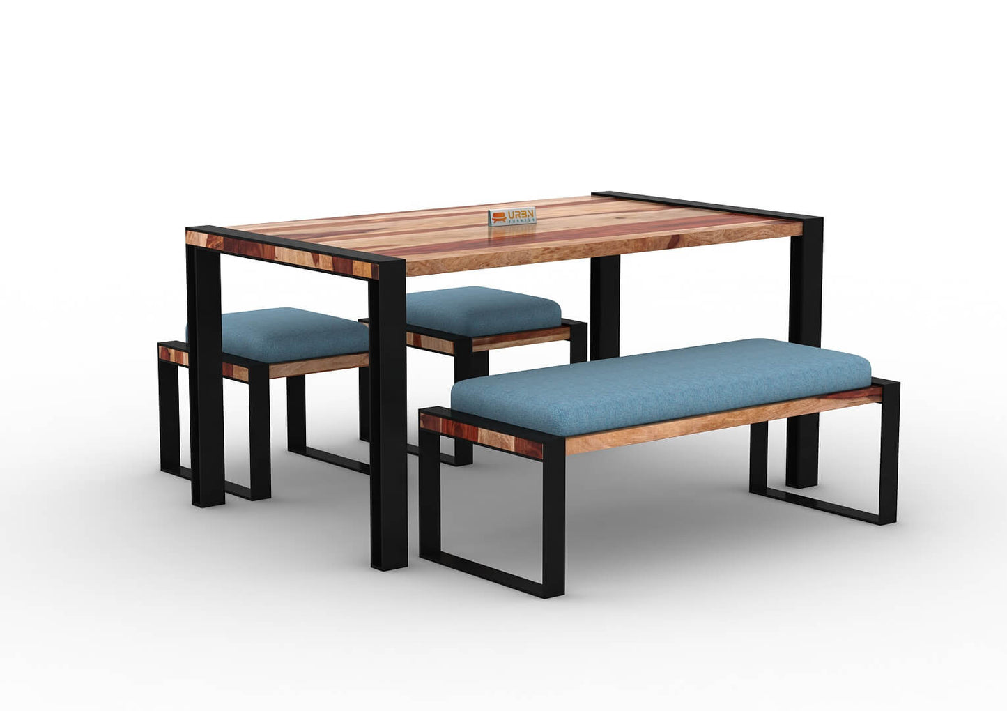 Milate-4-Seater-Dining-Set-With-Bench-Black-Natural-Blue_3