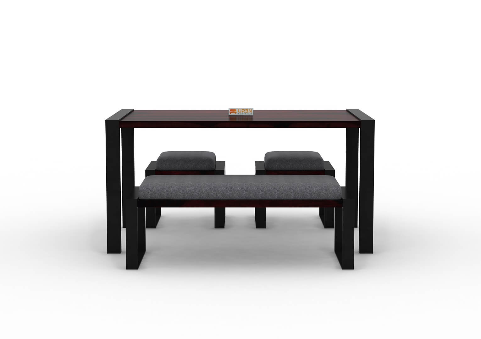 Milate-4-Seater-Dining-Set-With-Bench-Black-Walnut-Gray_2