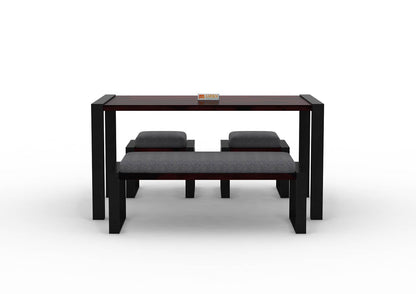Milate-4-Seater-Dining-Set-With-Bench-Black-Walnut-Gray_2
