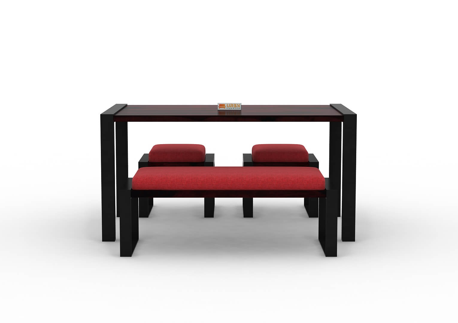 Milate-4-Seater-Dining-Set-With-Bench-Black-Walnut-Red_2