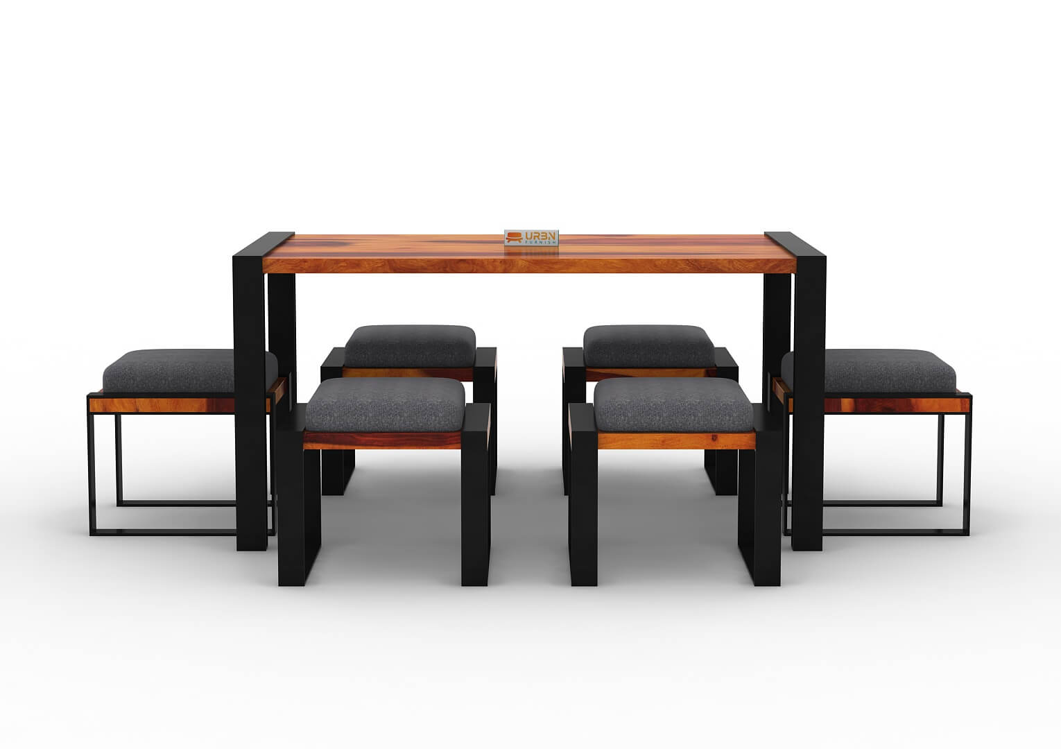 Milate-6-Seater-Dining-Set-Black-Honey-Gray_2