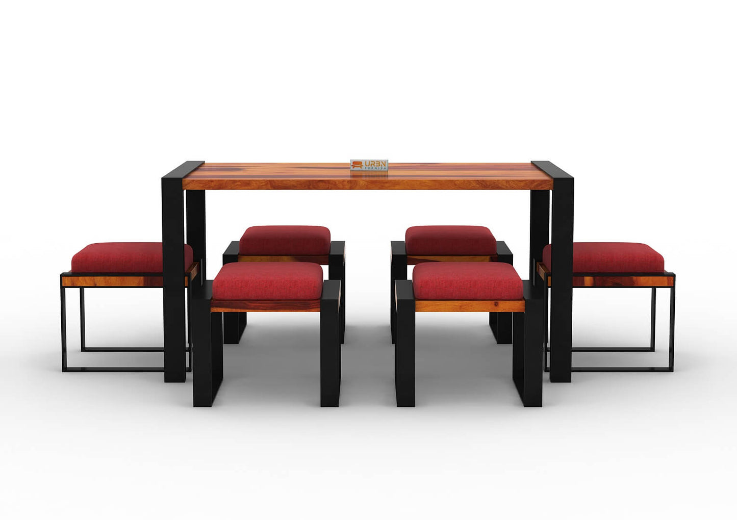 Milate-6-Seater-Dining-Set-Black-Honey-Red_2