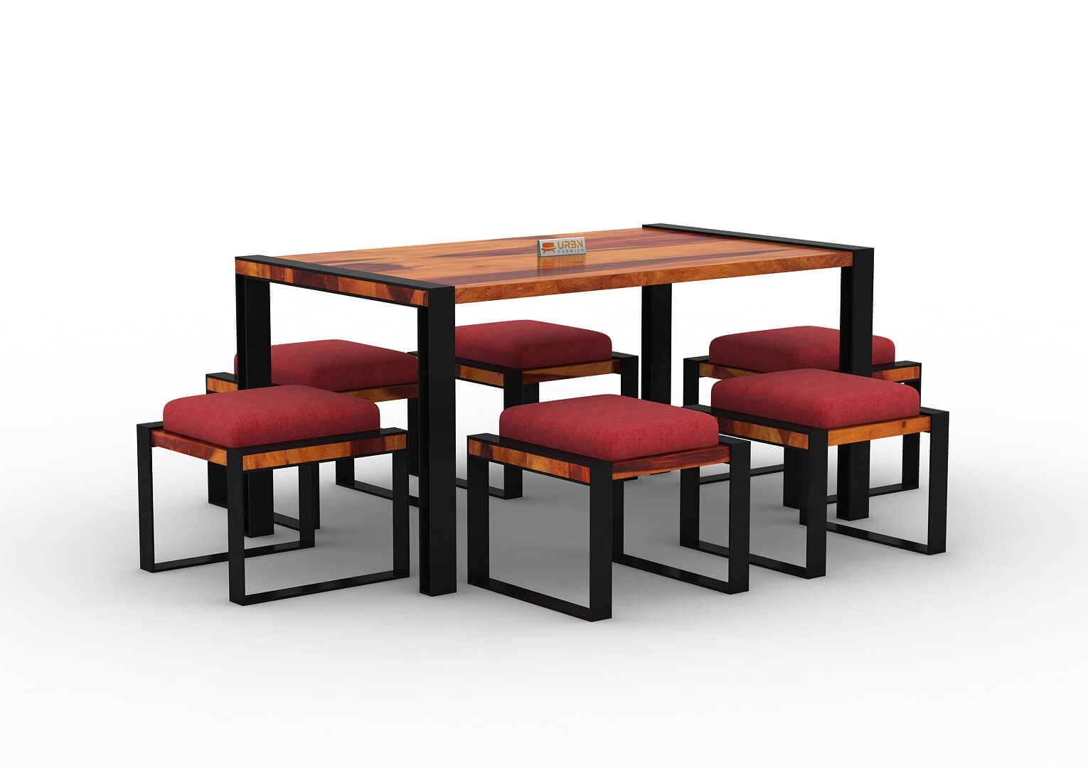 Milate-6-Seater-Dining-Set-Black-Honey-Red_3