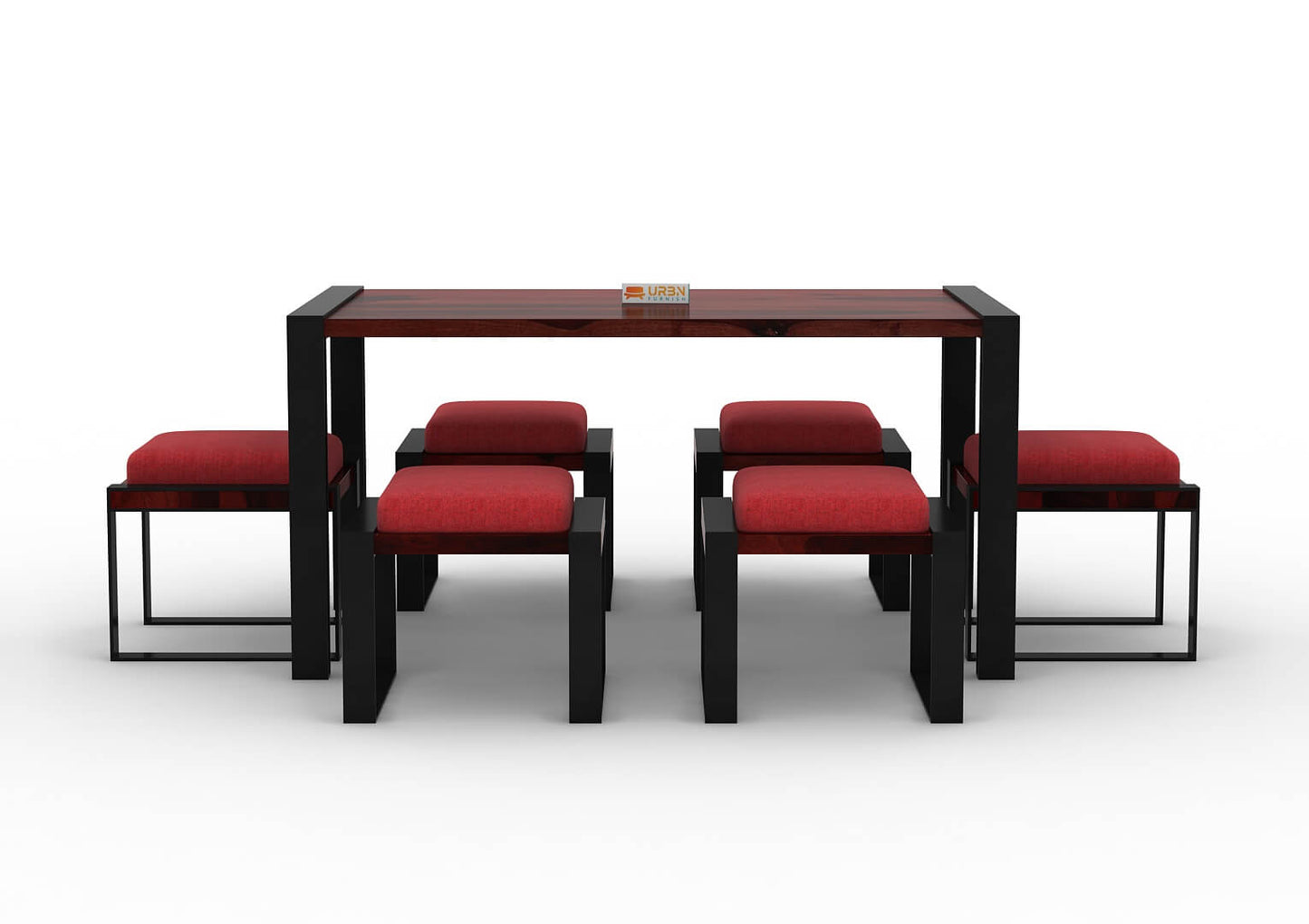 Milate-6-Seater-Dining-Set-Black-Mahogany-Red_2
