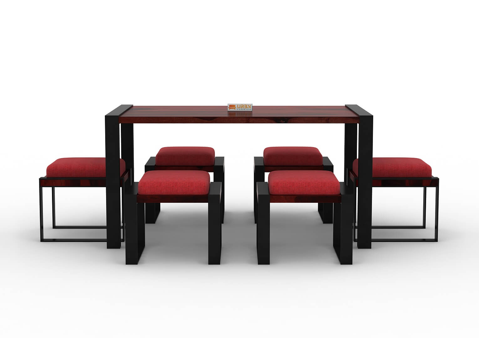 Milate-6-Seater-Dining-Set-Black-Mahogany-Red_2