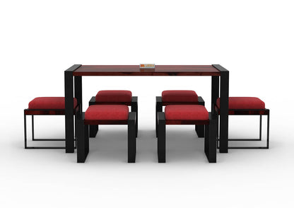 Milate-6-Seater-Dining-Set-Black-Mahogany-Red_2