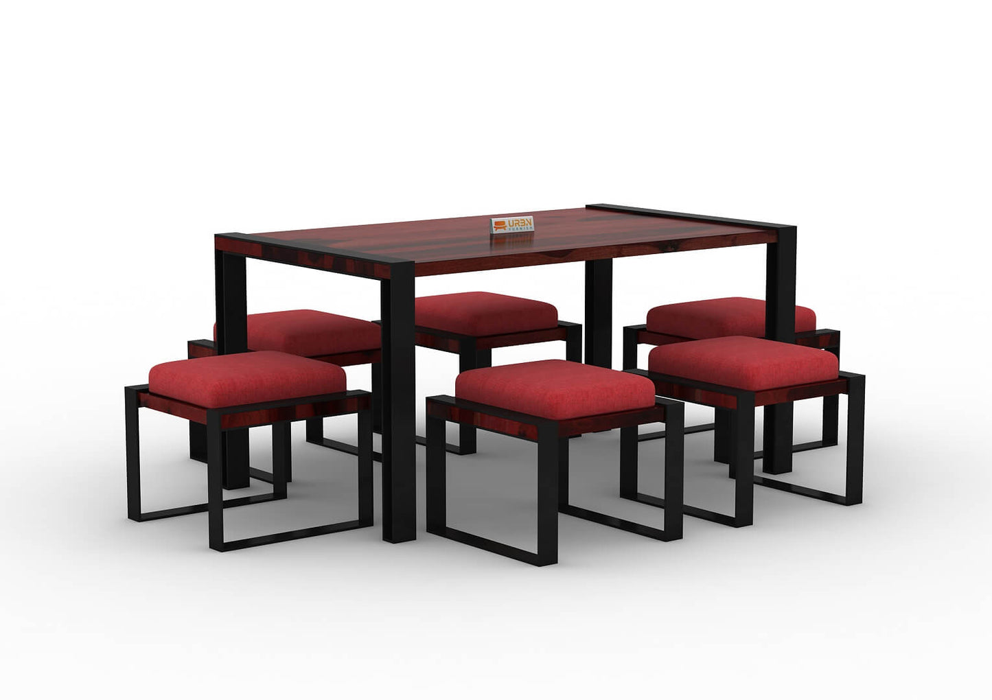 Milate-6-Seater-Dining-Set-Black-Mahogany-Red_3