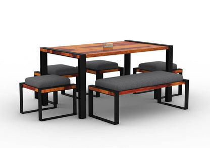 Milate-6-Seater-Dining-Set-With-Bench-Black-Honey-Gray_3