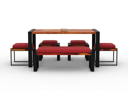 Milate-6-Seater-Dining-Set-With-Bench-Black-Honey-Red_2