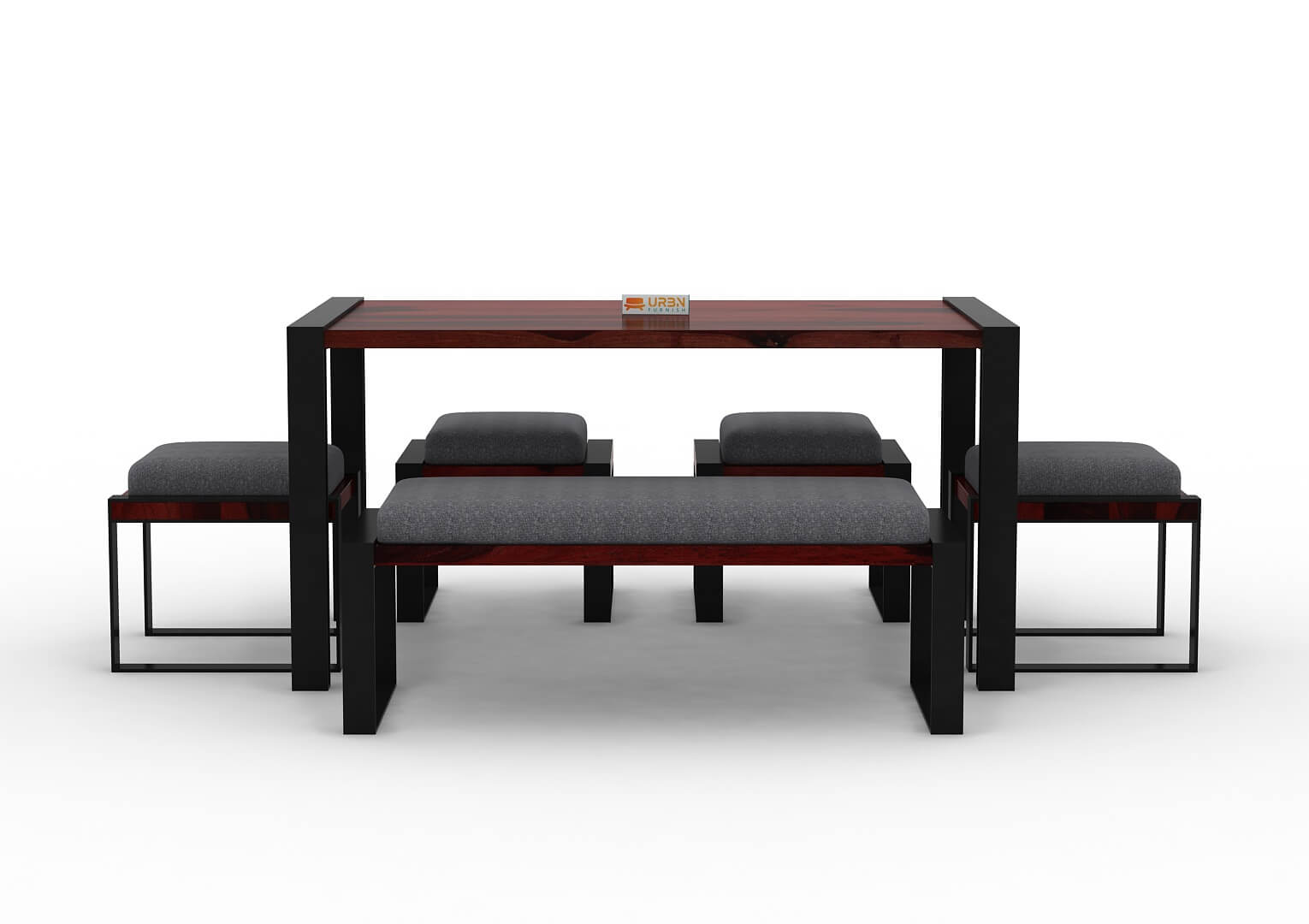 Milate-6-Seater-Dining-Set-With-Bench-Black-Mahogany-Gray_2