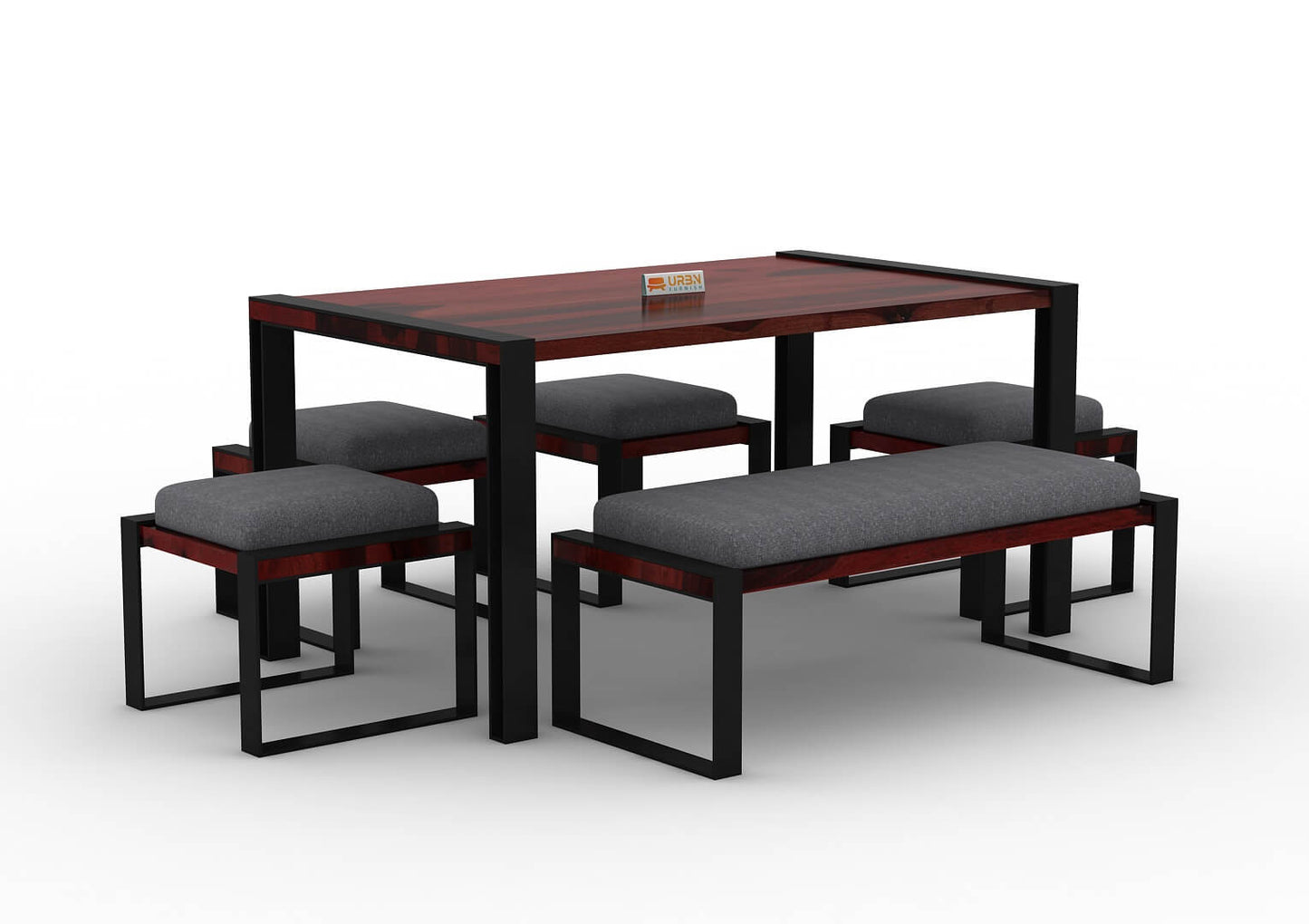Milate-6-Seater-Dining-Set-With-Bench-Black-Mahogany-Gray_3