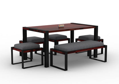 Milate-6-Seater-Dining-Set-With-Bench-Black-Mahogany-Gray_3