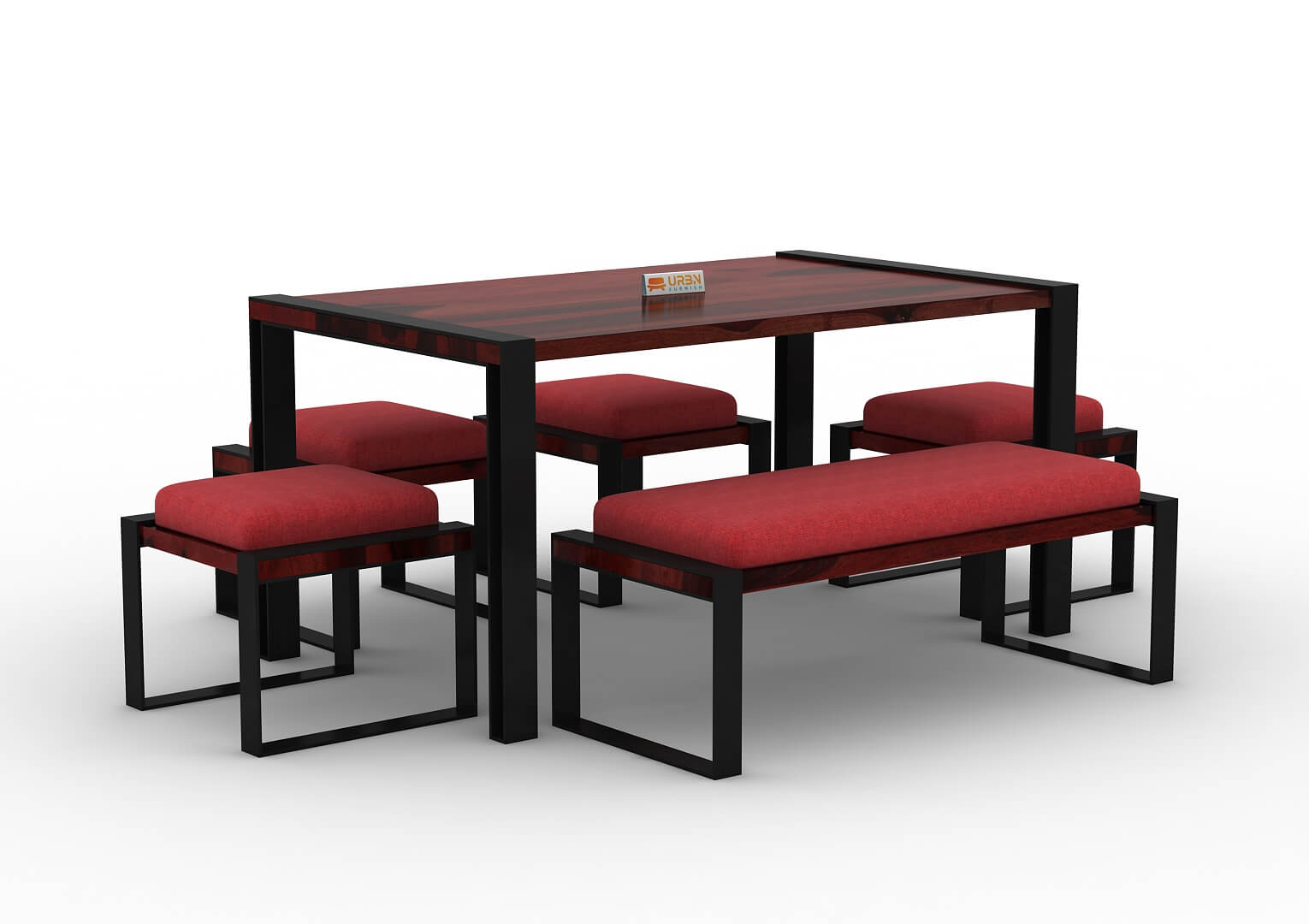 Milate-6-Seater-Dining-Set-With-Bench-Black-Mahogany-Red_3