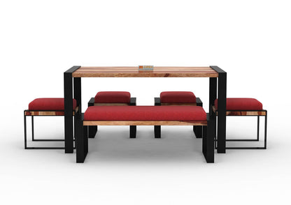 Milate-6-Seater-Dining-Set-With-Bench-Black-Natural-Red_2